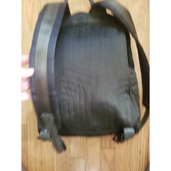 Ted Baker Backpack Akija Satin Quilted Bow Large Rose Gold Hardware Dark Green - Picture 4 of 10